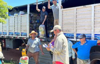 Tras semanas de protestas, la OCM recibe víveres mientras sigue pendiente el apoyo económico para la agricultura familiar.
