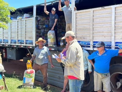 Tras semanas de protestas, la OCM recibe víveres mientras sigue pendiente el apoyo económico para la agricultura familiar.