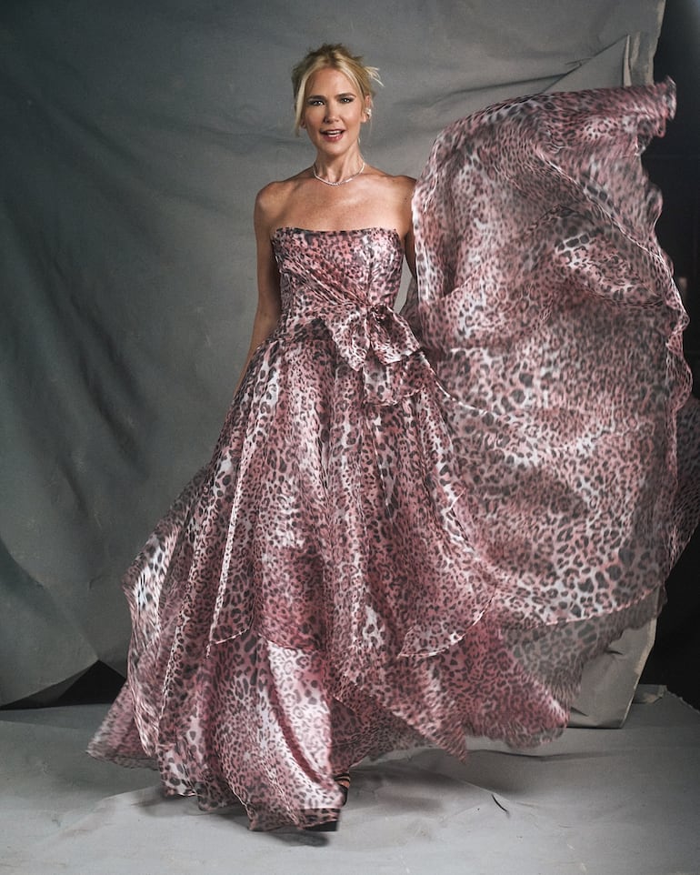 La siempre bella Valeria Mazza luciendo una creación de Adrián Brown. (Instagram/Valeria Mazza)