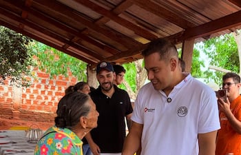 Miguel Prieto en Itacurubí de la Cordillera.