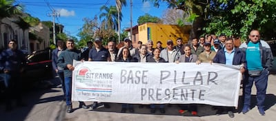 Funcionarios de la Ande regional Ñeembucú se adhieren al paro nacional.