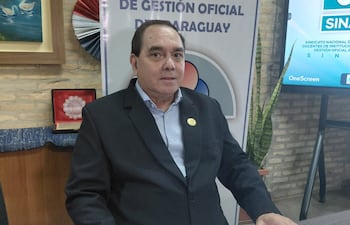 El titular del Sindicato Nacional de Directores (Sinadi), Miguel Marecos.