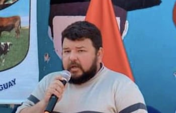 Alberto Bernal, apoderado departamental del movimiento interno del Partido Colorado Añetete.