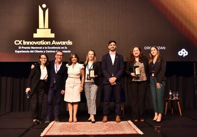 Directivos de Nextar recibieron tres premios en CX Innovation.