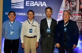 Ronaldo Nishikawa, Takao Oka, Shinichi Yazaki y Javier Cardozo.