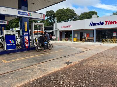 Intento de asalto en Santa Rosa del Aguaray, a una estación de servicio de Petropar.