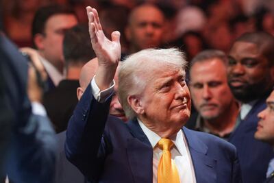 Donald Trump, presidente de los Estados Unidos.