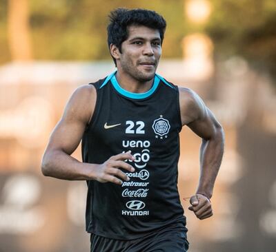 Robert Samuel Rojas (28 años) se perderá el partido entre Olimpia y Sportivo 2 de Mayo de Pedro Juan Caballero por precaución.