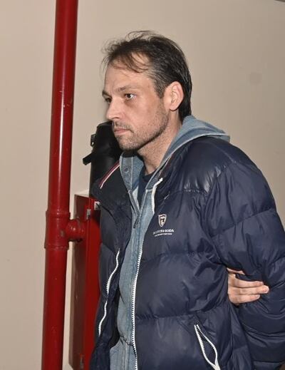 Audiencia de imposición de medidas de Philipp Kolberg, el alemán que fue detenido tras intentar ingresar a la sede de la Embajada de Estados Unidos en Paraguay.