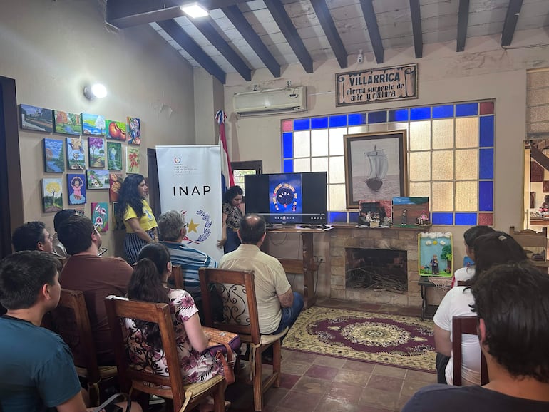Stop motion: 17 egresados exhibieron sus primeras producciones audiovisuales en Villarrica.