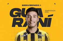 Matías López retorna a Guaraní tras su gran temporada en Recoleta FC.