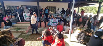 Tras incumplimiento de las autoridades, campesinos toman predio del DEAG en San Juan Bautista, Misiones.