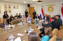Reunión de la Mesa Directiva del Senado.