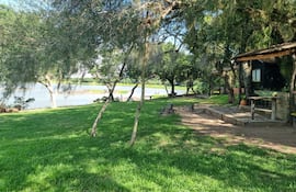 Centu Cué, a orillas del río Tebicuary, en Villa Florida, Misiones.