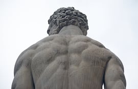 Estatua de Hércules.