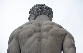 Estatua de Hércules.