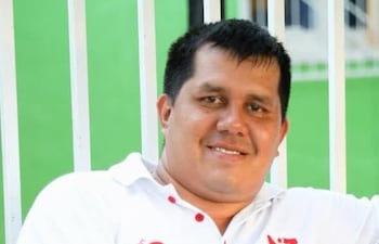 El concejal municipal y precandidato a la intendencia, Andrés Báez Ramírez.