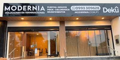 Nuevo showroom de Modernia en Ciudad del Este.