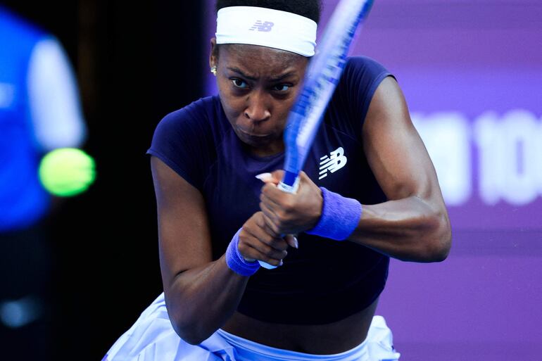 La norteamericana Coco Gauff, cuarta favorita del WTA 1000 de Doha, quedó eliminada este martes en primera ronda.