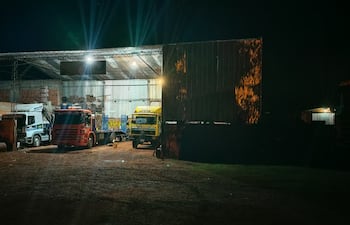 Detienen a hombre que entró a un taller y presuntamente incendió un camión en Pirapó