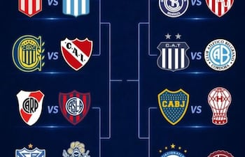 Los cruces confirmados por el torneo Apertura del fútbol argentino.