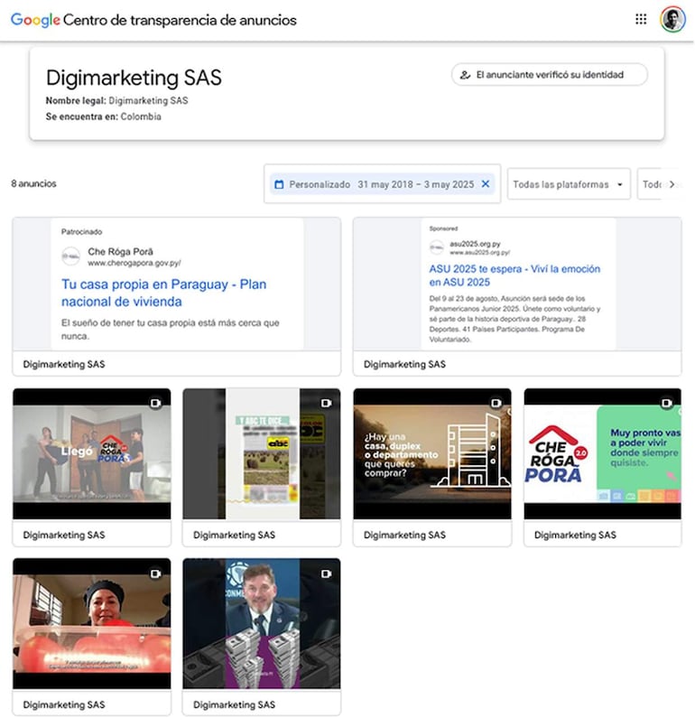 Un anuncio colorido de ASU 2025 destaca oportunidades de vivienda en Paraguay, con detalles de fechas y actividades.