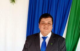 Diego Alonso, intendente de J Augusto Saldívar.