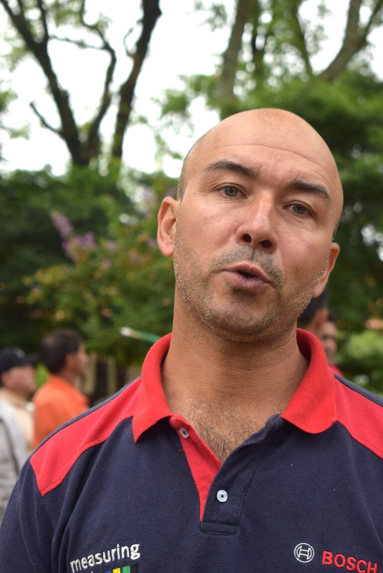 Eloy Ramos, dirigente campesino.