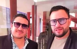 De izquierda a derecha: Gustavo Penayo Arce (ANR-HC), intendente de Caapucú que analiza descabalgar su candidatura a la reelección, junto con su hermano, Ramón Penayo Arce, quien surge como la principal alternativa para sucederlo.