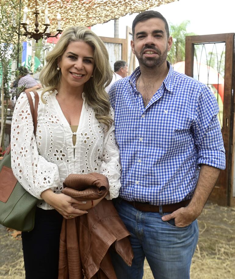 Adriana Cocco y Diego Portaluppi.
