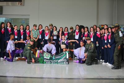 Las dirigidas por Fabio Fukumoto ya están en tierras colombianas