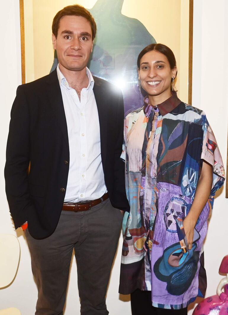 Juan Diego Carrasco e Irene Gelfman.