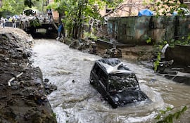 Una muerte, fuertes inundaciones y cuantiosos daños en República Dominicana por lluvias