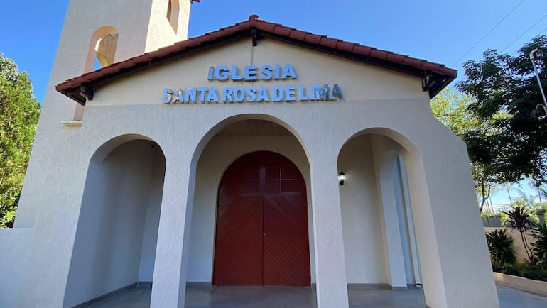 Capilla Santa Rosa de Lima en Encarnación.