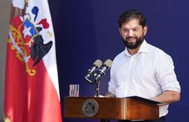 Gabriel Boric, presidente de Chile.