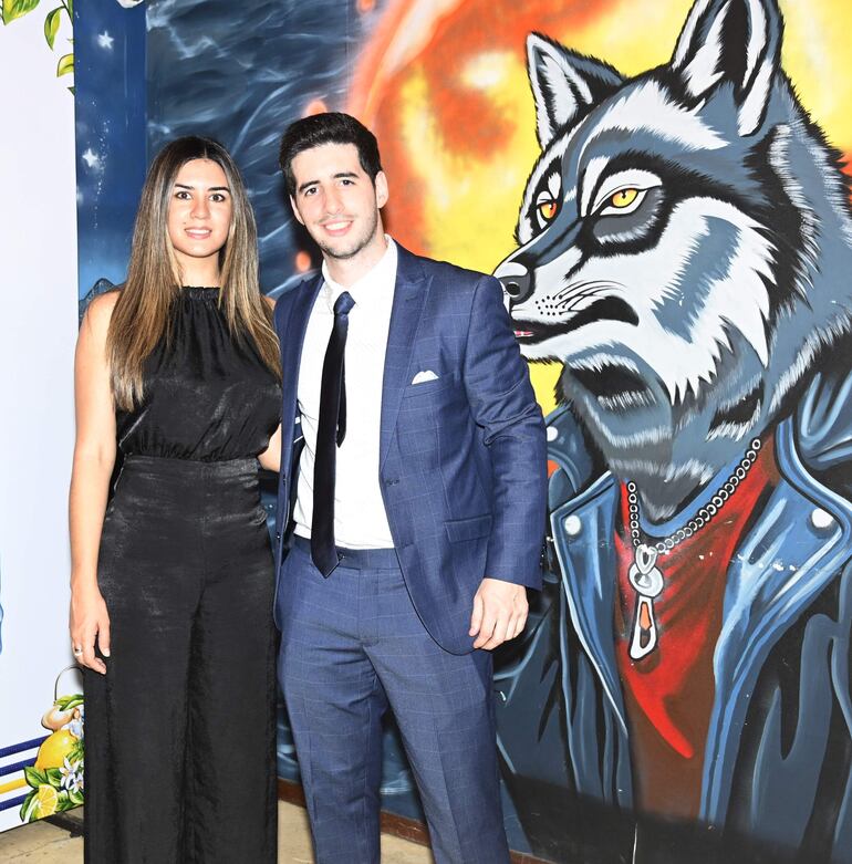 Raquel Franco y Fabricio Collazo.