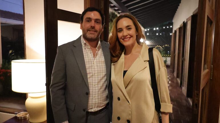 Javier Corvalán y María Nasta.