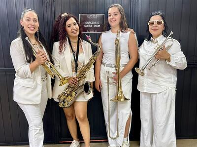 Vanessa Chávez, Tati Barreto, Dianita Quiñones y Mar Pérez.
