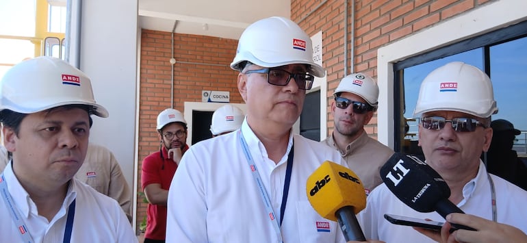 Miguel Báez,presidente de la  ANDE.