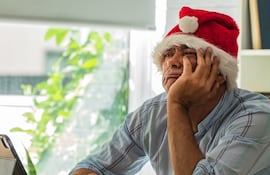 Estrés de diciembre.