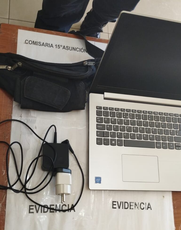 Detenido tenía en su poder los objetos denunciados como robados.