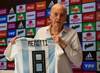 El argentino César Luis Menotti.