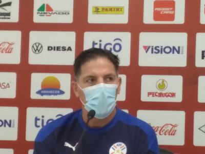 Eduardo Berizzo, seleccionador de Paraguay.