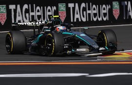El piloto italiano Andrea Kimi Antonelli, de Mercedes, fue el más veloz en la FP2.
