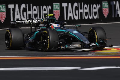 El piloto italiano Andrea Kimi Antonelli, de Mercedes, fue el más veloz en la FP2.
