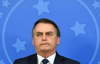 Ex presidente Jair Bolsonaro.