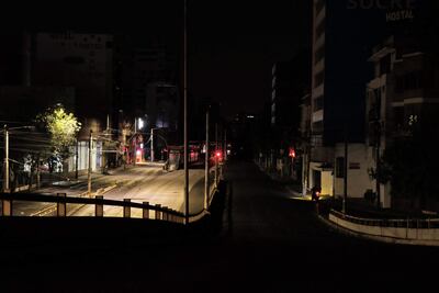 Imagen ilustrativa: casi una oscuridad total ante unos cortes progamados en Ecuador.