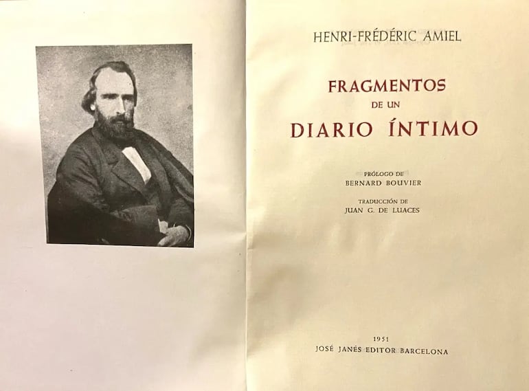 Henri- Frédéric Amiel: Fragmentos de un diario íntimo