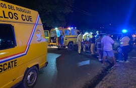 Choque frontal entre dos vehículos dejó una mujer herida en Zeballos Cué