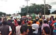 Los productores de mandioca de San Pedro, Canindeyú y Caaguazú se encuentran en permanente movilización en protesta por el bajo precio pagado por el producto.